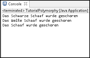 Ausgabe Polymorphie